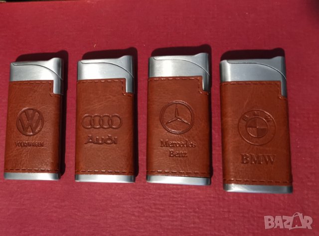 Газови метални запалки с емблеми на Mercedes-Benz , BMW, AUDI, VOLKSWAGEN , снимка 13 - Запалки - 34008211
