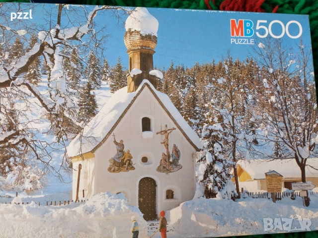 Пъзел "Chappel in Germany” MB 1981г. 500 части