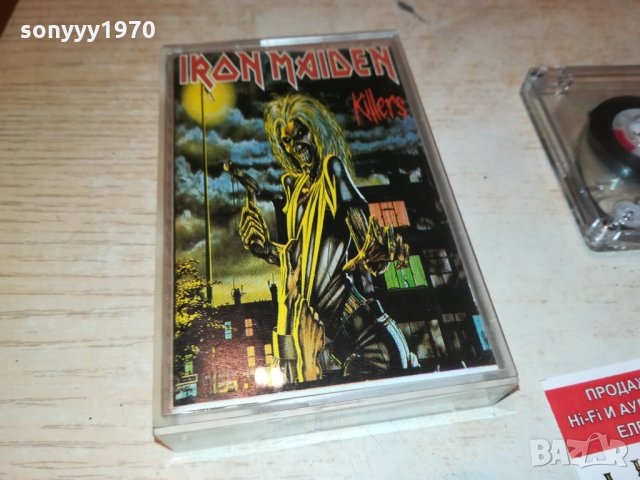 IRON MAIDEN-АУДИОКАСЕТА 1810211747, снимка 8 - Аудио касети - 34506601