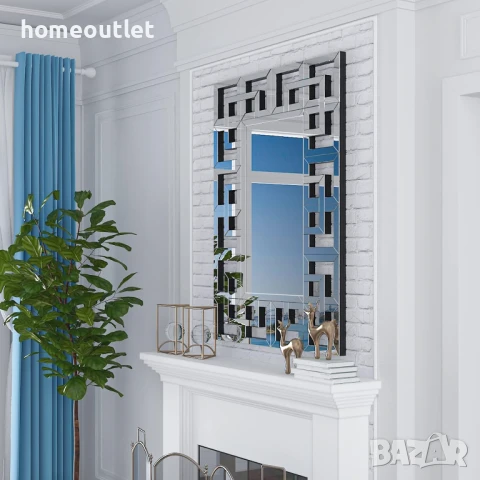 ПРОМОЦИЯ Декоративно стенно огледало в стил Арт Деко ARTLOGE JJ-XM767, снимка 2 - Огледала - 50694949