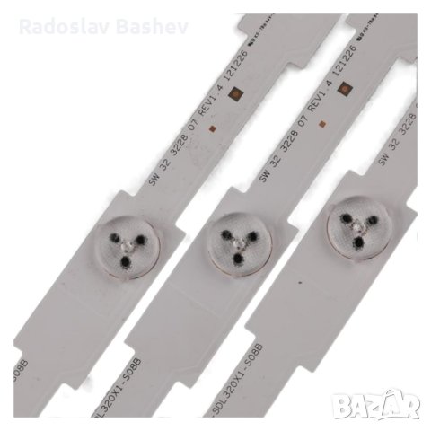 LED подсветка SW 32 3228 07 REV1.4, снимка 3 - Части и Платки - 42370878