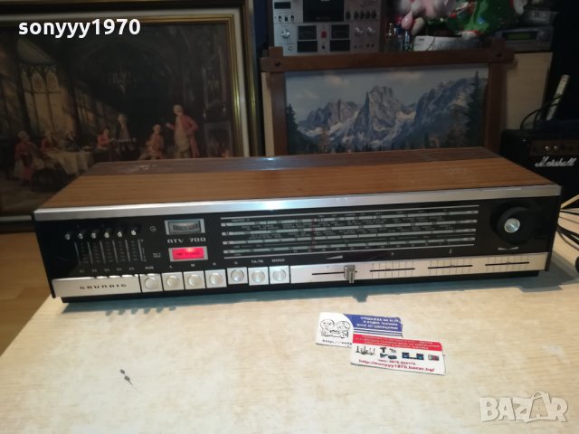 GRUNDIG RETRO RECEIVER-SWISS 2912211001, снимка 12 - Ресийвъри, усилватели, смесителни пултове - 35265358