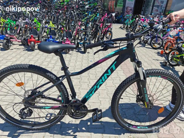 Промо велосипед 27.5" Sprint MAVERICK LADY S черен, снимка 2 - Велосипеди - 56070433