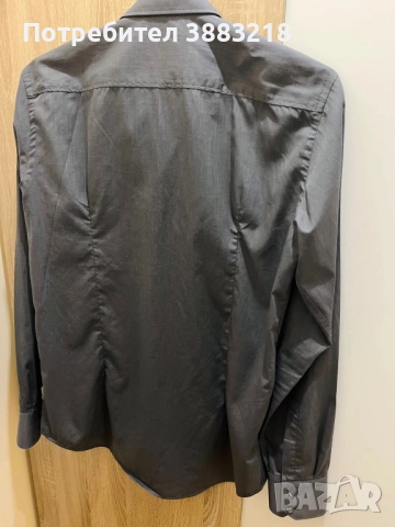 Мъжка риза Boss, снимка 2 - Ризи - 52275261