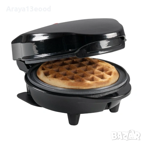 Мини гофретник Bestron AMW500Z Black Label 550W, черен, снимка 4 - Гофретници - 53874875