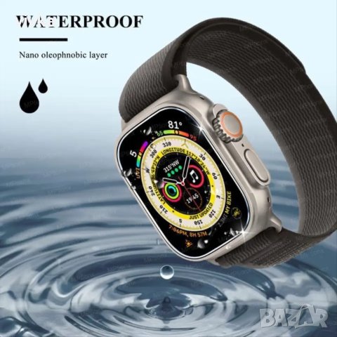 Стъклен протектор за Apple Watch Ultra 49mm, снимка 4 - Смарт часовници - 42565402