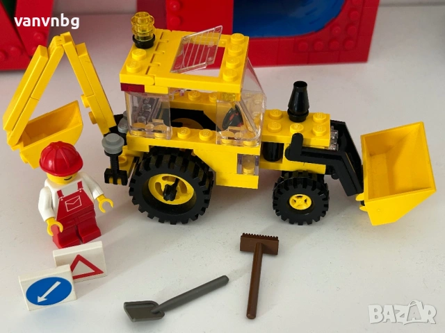 Lego Classic town 6662 Backhoe, снимка 4 - Конструктори - 54049687