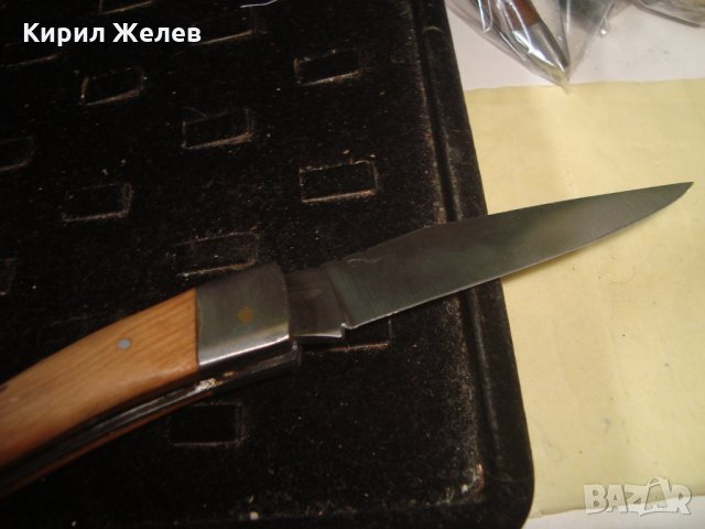 LEOPARD ЛЕОПАРД МАРКОВ ДЖОБЕН НОЖ ОРИГИНАЛЕН за КОЛЕКЦИЯ ОТЛИЧЕН РЪЧНО ИЗРАБОТЕН НОВ 24228, снимка 10 - Ножове - 33974517