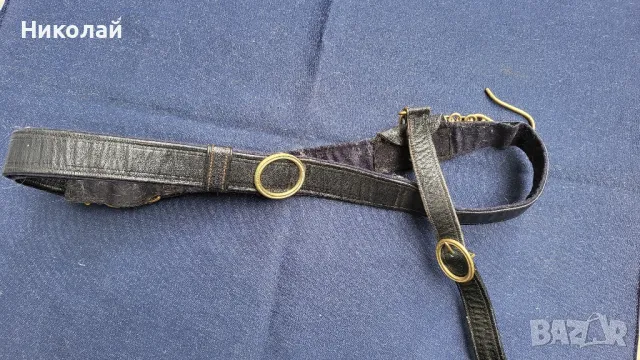 Офицерски Военноморски, флот колан от Шведската армия , снимка 4 - Антикварни и старинни предмети - 50305040
