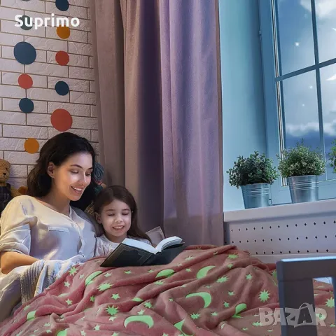 Детско одеяло, светещо в тъмното, снимка 7 - Спално бельо и завивки - 48659927