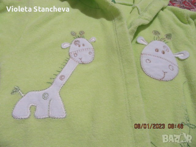 КОМПЛЕКТ КРАСИВО ДЕТСКО ХАЛАТЧЕ + КЪРПА, снимка 11 - Хавлии и халати - 39267190