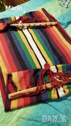 Хамак шарен , снимка 2 - Градински мебели, декорация  - 47357261