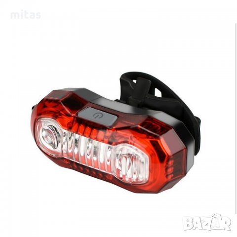 LED презареждаща се стоп светлина за велосипед колело – 120 lumen, снимка 2 - Аксесоари за велосипеди - 30402190