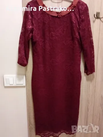 Елегантна дамска рокля 