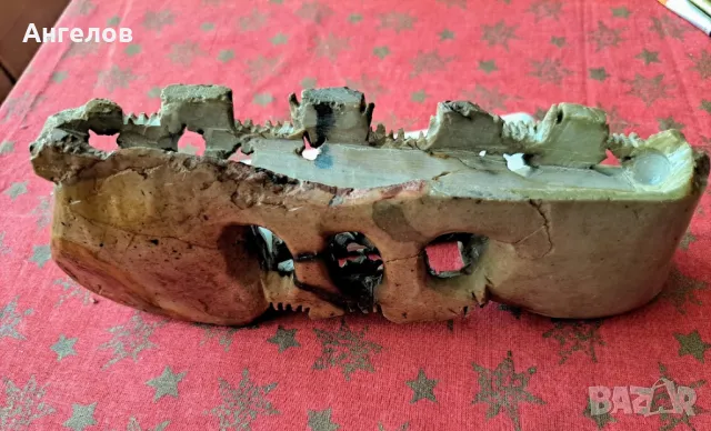 Уникат! ХIХ век!Богата резба върху сапунен камък, снимка 4 - Антикварни и старинни предмети - 49645724