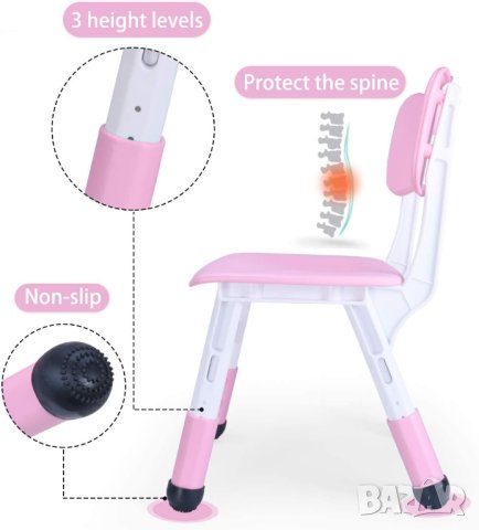 Детски комплект маса с 4 стола ZC-ZYZH-01, снимка 3 - Мебели за детската стая - 42839531