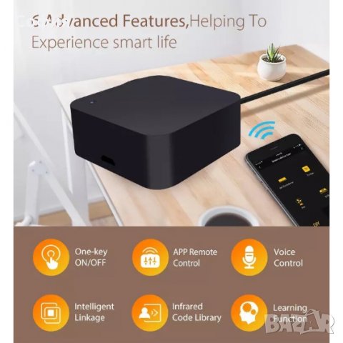 IR Wi-Fi Smart Устройство ИР Смарт НАЛИЧНО!!!, снимка 3 - Друга електроника - 30790265