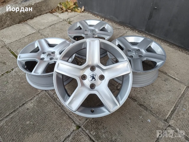 Оригинални алуминиеви джанти 17 '' цола 4х108 ПЕЖО / PEUGEOT CITROEN