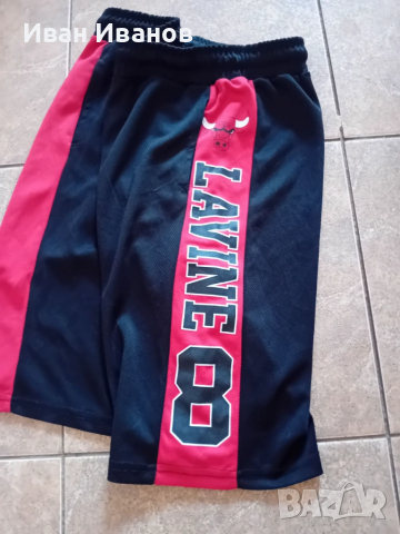 Оригинални къси панталони на Chicago Bulls - LaVine, снимка 5 - Баскетбол - 51750978