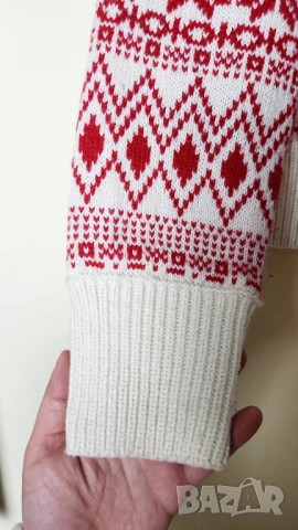 Пуловер House коледен, снимка 5 - Блузи с дълъг ръкав и пуловери - 54126578