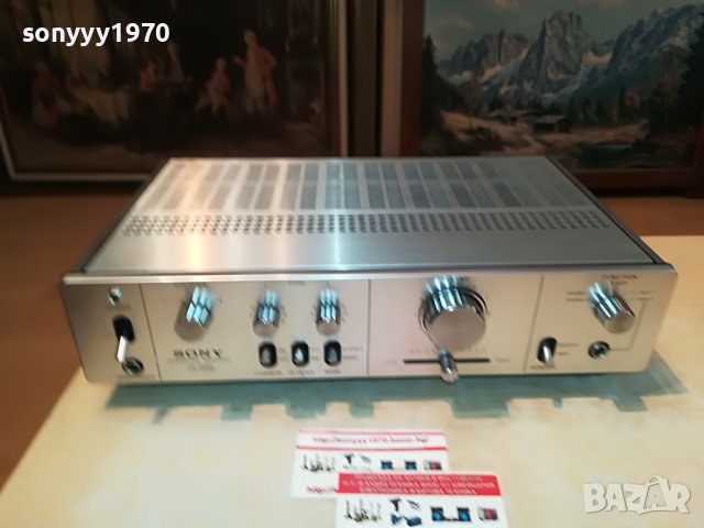 ⭐ █▬█ █ █▀ █ ⭐ SONY RETRO AMPLI-JAPAN OLD ANTIK-SOLID STATE 0808221408, снимка 2 - Ресийвъри, усилватели, смесителни пултове - 37630653