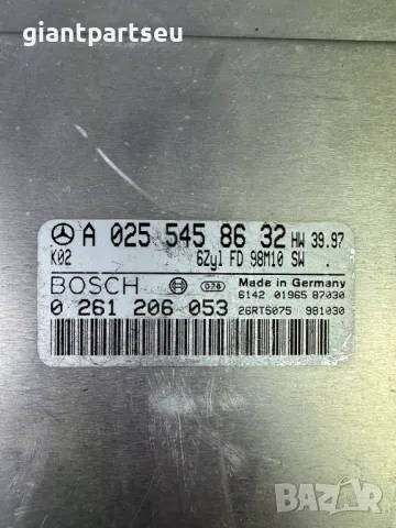 ECU Компютър Двигател за Мерцедес Mercedes-benz W210 W163 A0255458632, снимка 2 - Части - 49274364