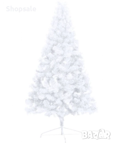 Изкуствена коледна елха - бяла -120см, снимка 2 - Декорация за дома - 52485124