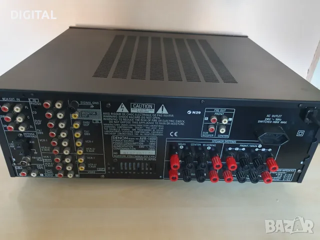 Ресйвър DENON AVR-1400, снимка 4 - Ресийвъри, усилватели, смесителни пултове - 56023424