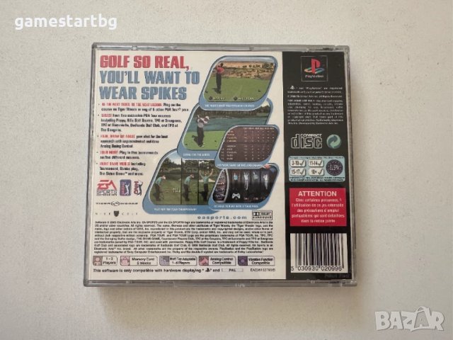 Tiger Woods PGA Tour 2000 за PS1, снимка 2 - Игри за PlayStation - 50842165
