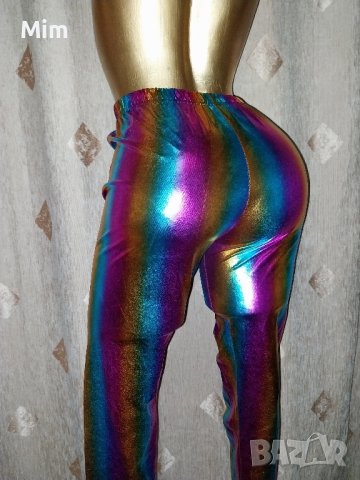 S/M Клин от еко кожа с преливащи цветове , снимка 3 - Клинове - 42871016