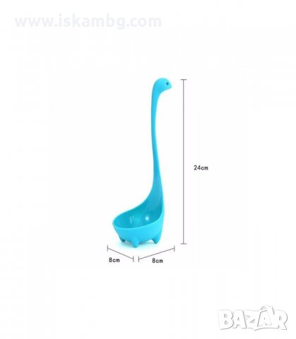 ЗАБАВЕН ЧЕРПАК ВЪВ ФОРМАТА НА ЧУДОВИЩЕТО ОТ ЛОХ НЕС - NESSIE - код 1533, снимка 5 - Прибори за хранене, готвене и сервиране - 34011720
