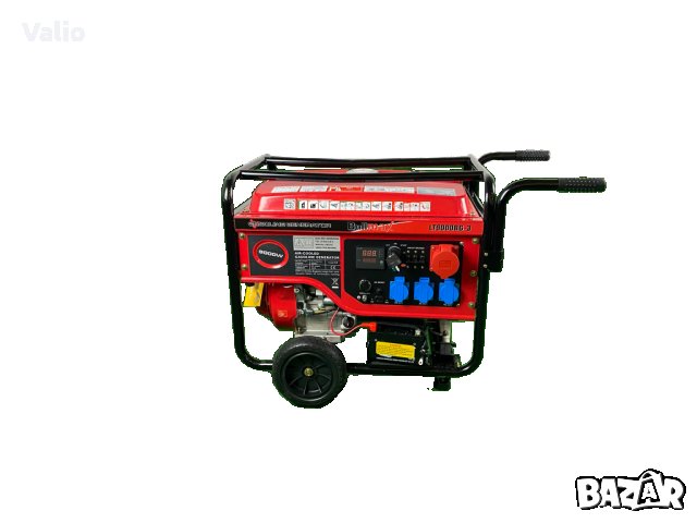 Бензинов агрегат за монофазен и трифазен ток(комбиниран) 7.5 Kw с ATS табло, снимка 2 - Генератори - 31779223