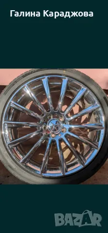 Mercedes Оригинални джанти 20” хромирани+гуми, снимка 10 - Автомобили и джипове - 49790565