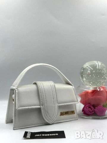 чанти JACQUEMUS- Le grand bambino ➡️17cm ⬆️10cm✨ ⭐️, снимка 12 - Чанти - 51447439