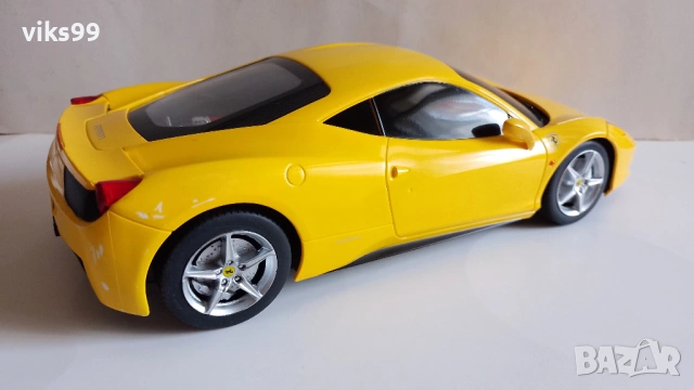 Rastar Ferrari 458 ITALIA - Мащаб 1:18, снимка 5 - Колекции - 53062712