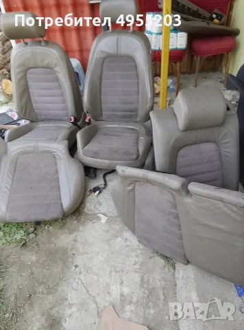 кожени седалки комплект за Фолксваген Пасат 6 комби 2.0 д 140 к.с 2006 г
