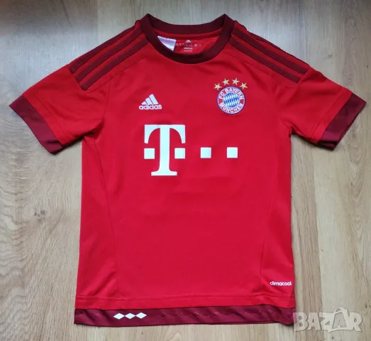 Bayern Munchen / Adidas #27 Alaba - детска футболна тенниска на Байерн Мюнхен, снимка 4 - Детски тениски и потници - 55780567