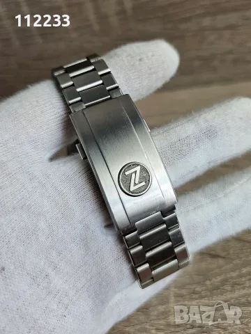 Zelos Swordfish 40mm SS 'Crimson Red', снимка 6 - Мъжки - 55742347