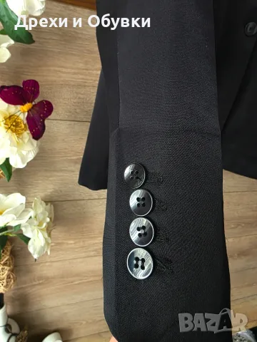 Черен блвйзър сако Zara 2XL, снимка 6 - Сака - 56521741