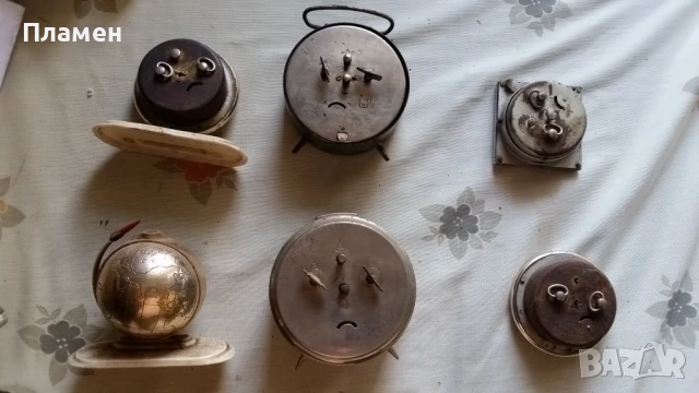 Настолени часовници 6 броя, снимка 2 - Антикварни и старинни предмети - 50839829