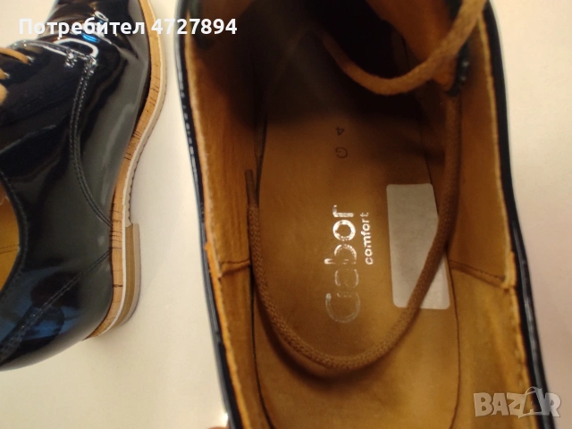 Обувки "Gabor" тъмно сини ,естествена кожа, снимка 10 - Дамски ежедневни обувки - 53352071