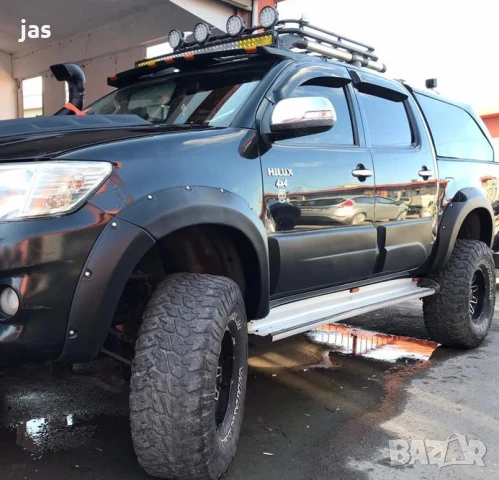 Нови ! Уширители / Раздувки за калници Toyota Hilux Vigo (2005-2015), снимка 5 - Аксесоари и консумативи - 50783129