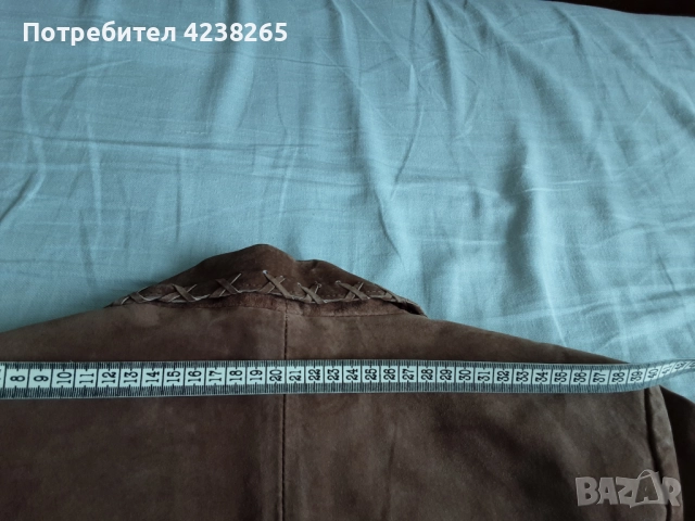 яке естествена кожа-велур, снимка 9 - Якета - 52795921