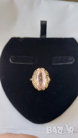 Златен руски пръстен, снимка 3 - Пръстени - 52429286