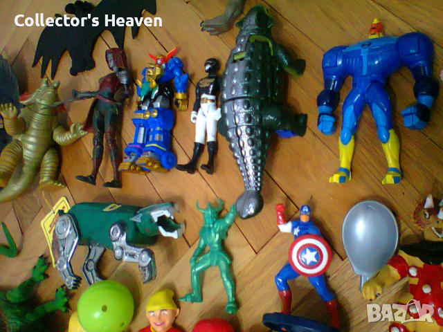 Голям лот играчки екшън фигурки кечисти, динозаври, Бен 10, Киндер Kinder, Спайдърмен, снимка 13 - Колекции - 44641471