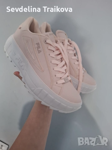 Дамски сникърси Fila, снимка 5 - Кецове - 53910897