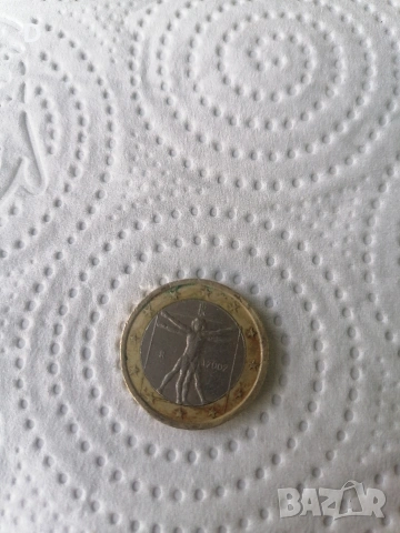 Монета 1 евро