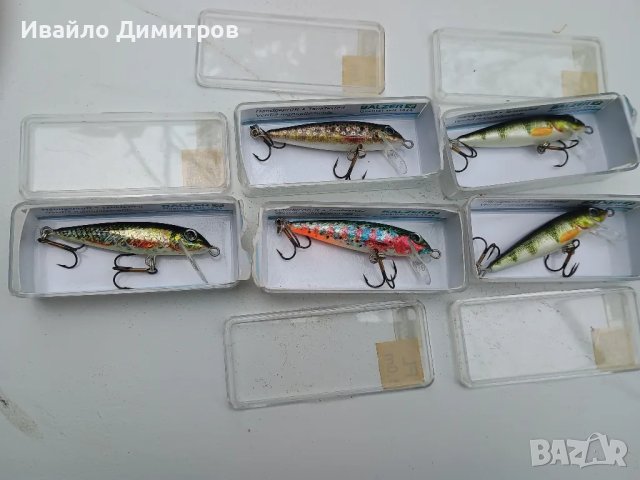 Воблери Balzer-Colonel Gold, снимка 3 - Такъми - 49734452
