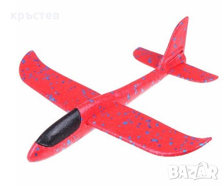 Детски самолет играчка от пяна стиропор, снимка 3 - Влакчета, самолети, хеликоптери - 29649757