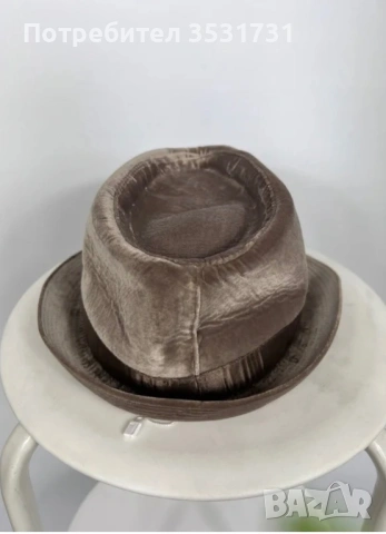 MAX MARA кафява шапка - чисто нова, снимка 3 - Шапки - 53377261